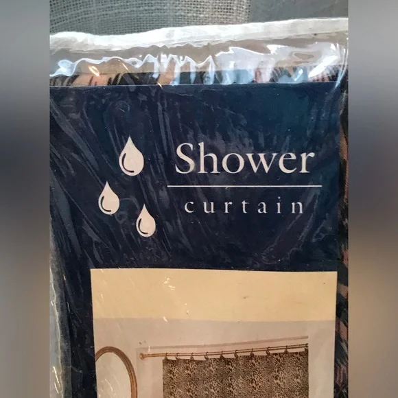 Leopard Print Shower Curtain