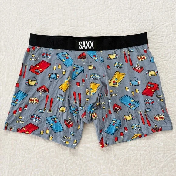 Saxx‎ Vibe Super Soft Boxer Brief, Beer Olympics