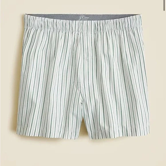 J crew Patterned boxers in cotton nwot