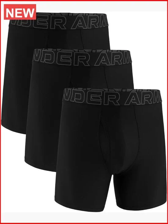 Performance Tech Boxer Briefs 3-Pack Lightweight Breathable Moisture Wicking