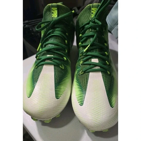 Nike Vapor Untouchable Pro Men's‎ Size 16 Green/White Football Cleats