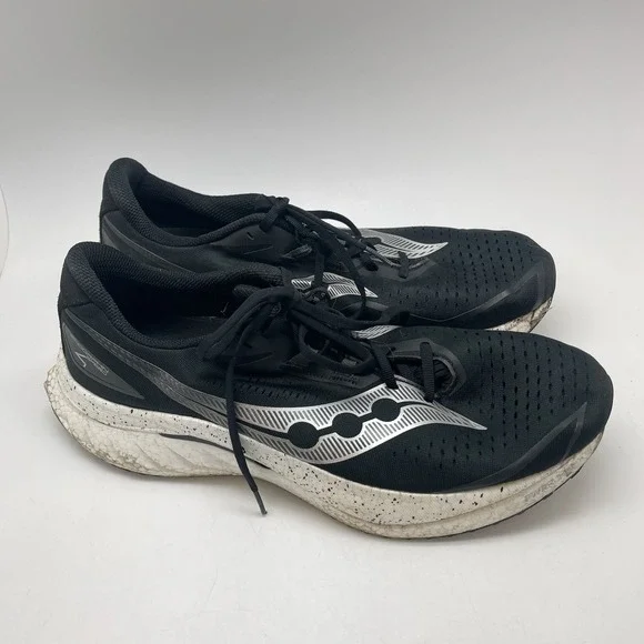 Saucony Sneakers Mens 14 Endorphin‎ Speed 4 S20940-100 Black Running Gym Shoes