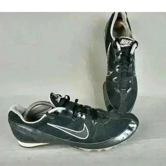 Men's Nike Zoom Rival‎ MD Track & Field Running Spike Shoes Black,carry Bag