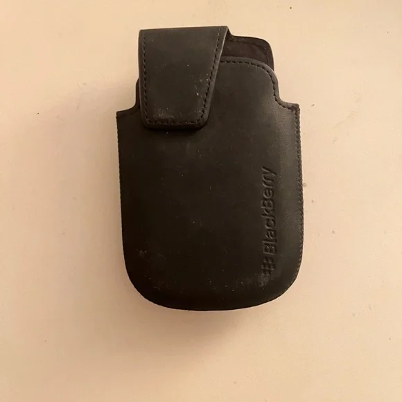 Blackberry Leather Phone Case Belt Clip