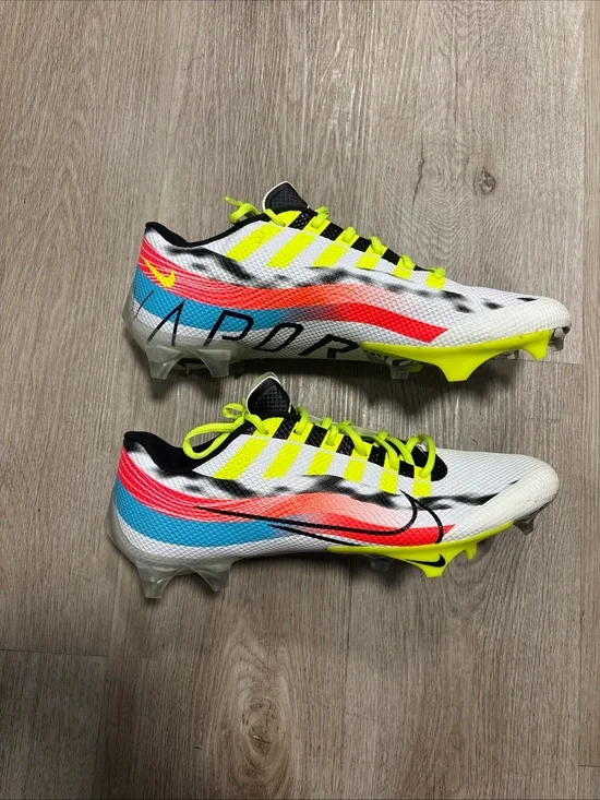 Nike Vapor Edge Pro 360 Multicolor Football Cleats DR5398-100 Men’s Size 13