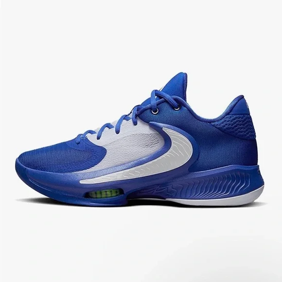 Nike Zoom Freak 4 TB Sneakers 5.5 Game Royal Blue Basketball DO9679-401 Sporty