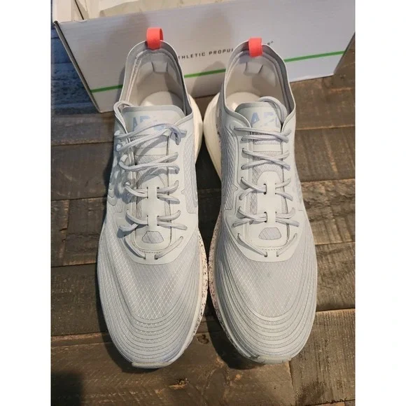 APL Mens 11.5 Streamline Running Shoes Plaster Gray Speckle Athletic Sneaker NWT