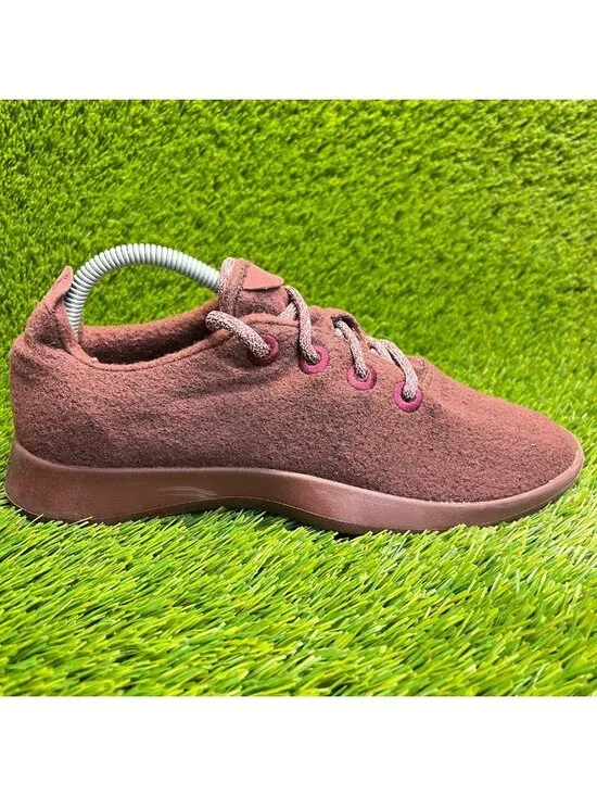Allbirds Wool Runners Berry Red Mens Size 9 Athletic Running Shoes Sneakers
