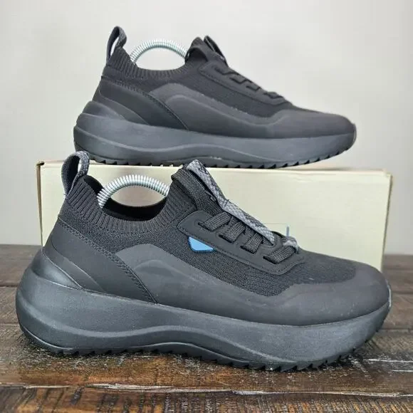 Vessi Stormburst Lowtop Mens Size 6 Waterproof Shoes Sneakers Hiking Black