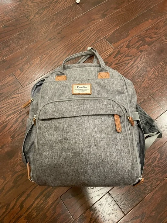 RUVALINO Diaper Bag Backpack-Multifunction Travel Baby Diaper Bag