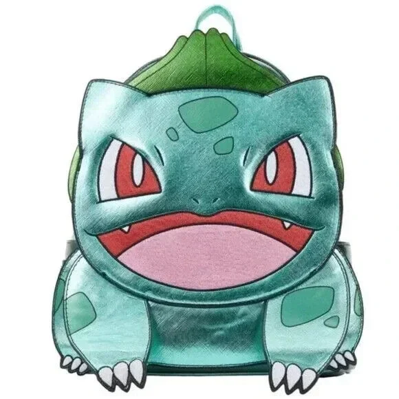 Loungefly Pokémon‎ Bulbasaur Cosplay Metallic Mini Backpack