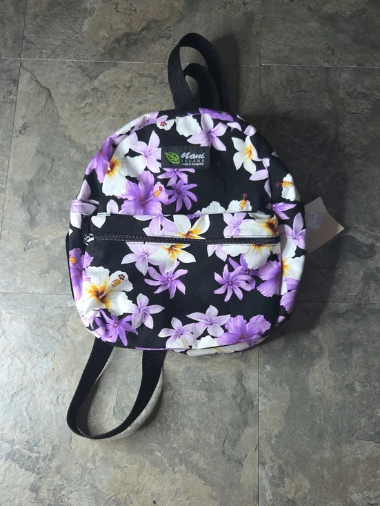 Nwt Nani Island Floral Mini Backpack