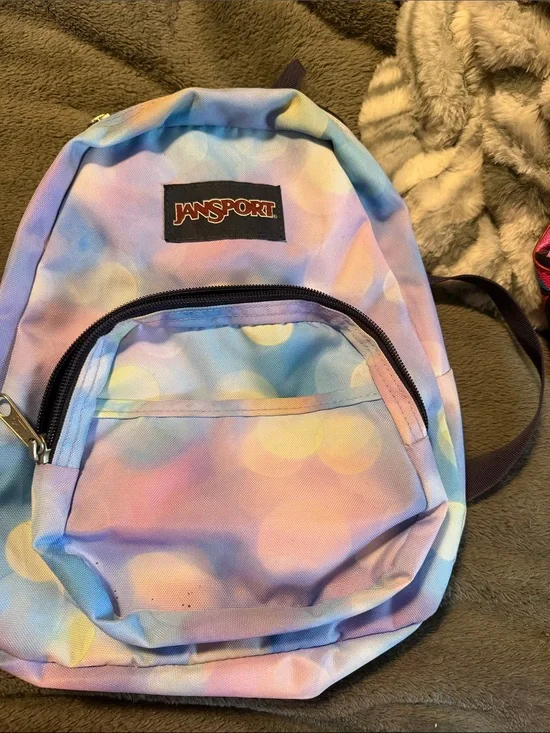 Jansport Mini Backpack in Pastel Gradient