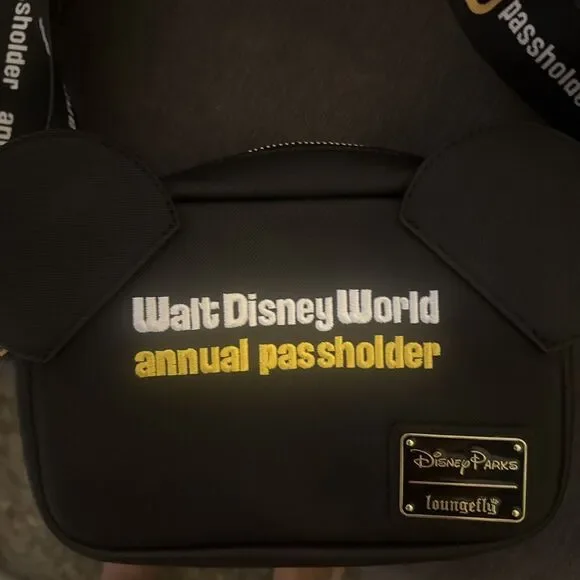 Disney Annual Passholder Loungefly Crossbody Bag