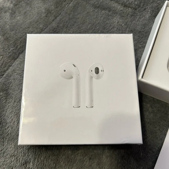 Wireless Earbuds with Charging Case - White air pods gen2
