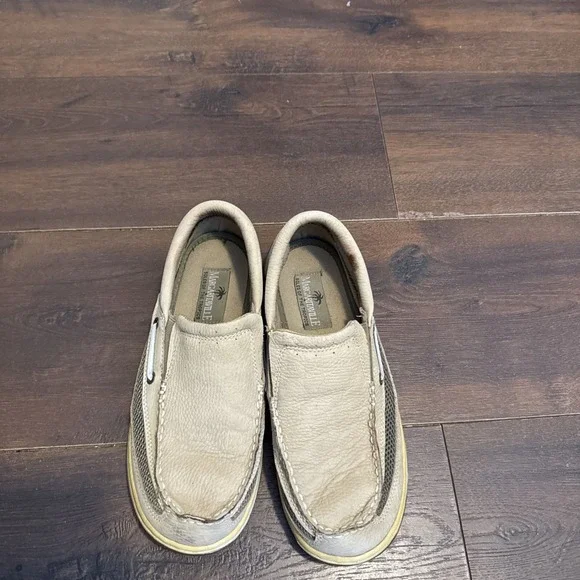 Margaritaville‎ Slip On Loafers Boat Shoes Brown Mens Size 8 MG8002B