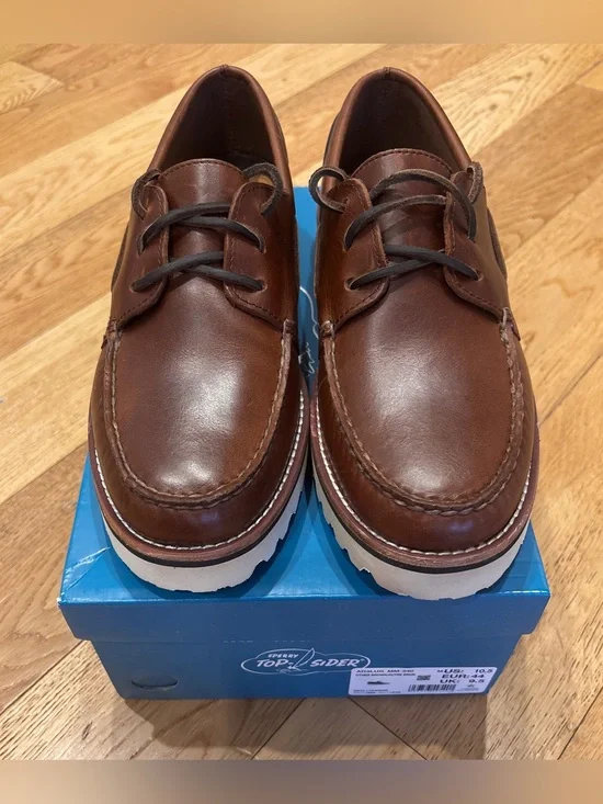 Brand New -Sperry's Authentic Original™ 3-Eye Lug Boat Shoe Men’s Shoes Sz 10.5