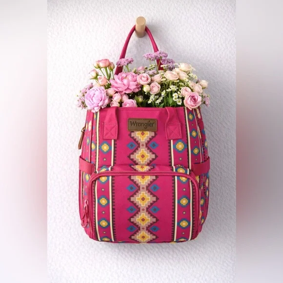 ✨ NWT Wrangler Aztec Callie Diaper Backpack | Box & Dust Bag Included ✨