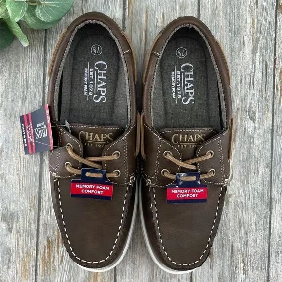 Men’s Chaps Benny Boat Shoes Size 7.5