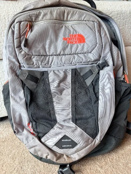 The North Face Recon Backpack Gray/Orange