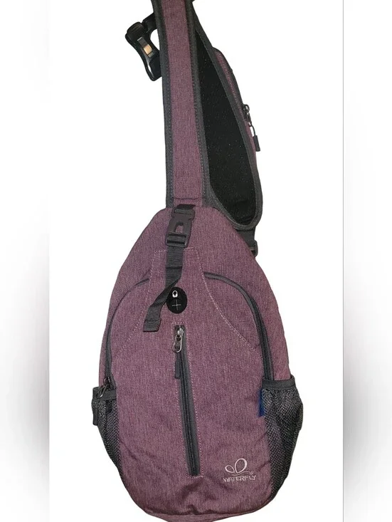 Waterfly Purple Sling Backpack
