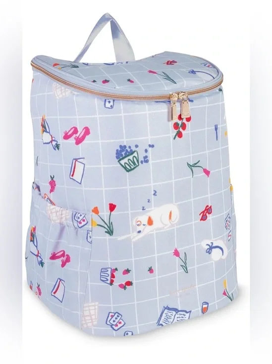 Kate Spade Insulated Backpack Cooler Park Picnic Soft Cooler Bag 256197 NWT