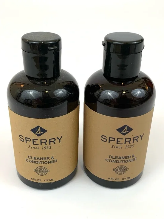 Sperry Cleaner & Conditioner Shoe Care and Rain & Stain Bottles (Set)