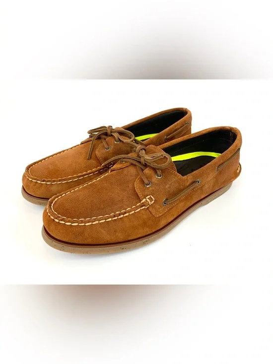 Sperry Gold Cup Men's Tan Suede Boat Shoes