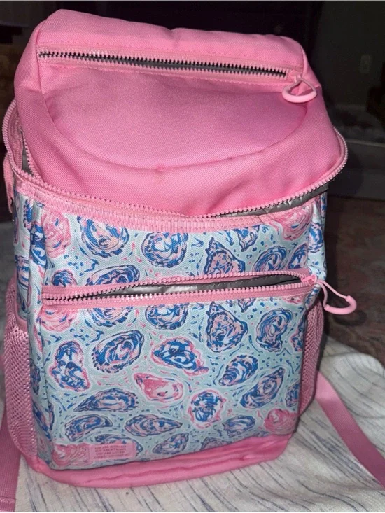 Simply Southern Pink and Blue Swirl Backpack