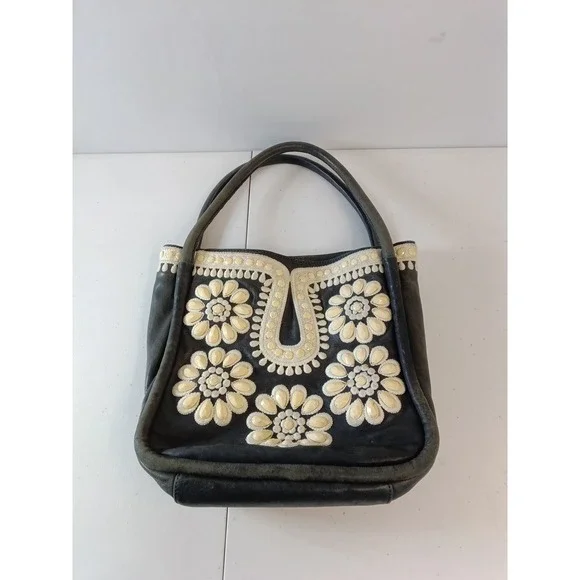 BRIGHTON MASTERPIECE‎  CROWN JEWELL WINSLET EMBROIDERED BEADED HANDBAG
