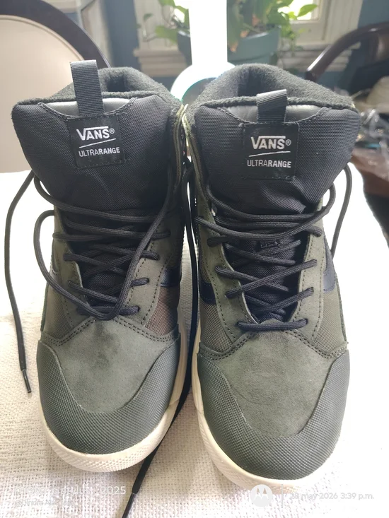 Vans UltraRange Men's Olive Green High-Top Sneakers