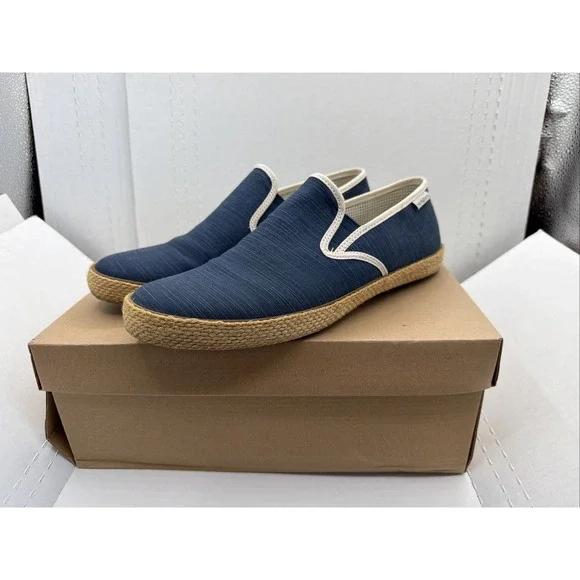 New In Box SeaVees Mens Baja Gulf Blue Slip On Shoes  Men's Size 9