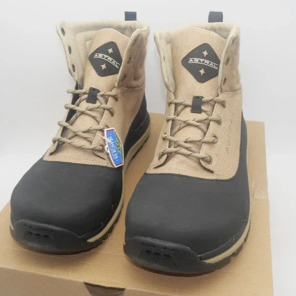 NEW Astral Halestorm Boots Men's 12 Hiking Winter All Weather Tan Black