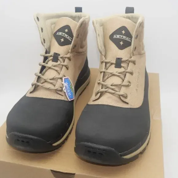 NEW Astral Halestorm Boots Men's Size 12 Hiking Winter All Weather Tan Black