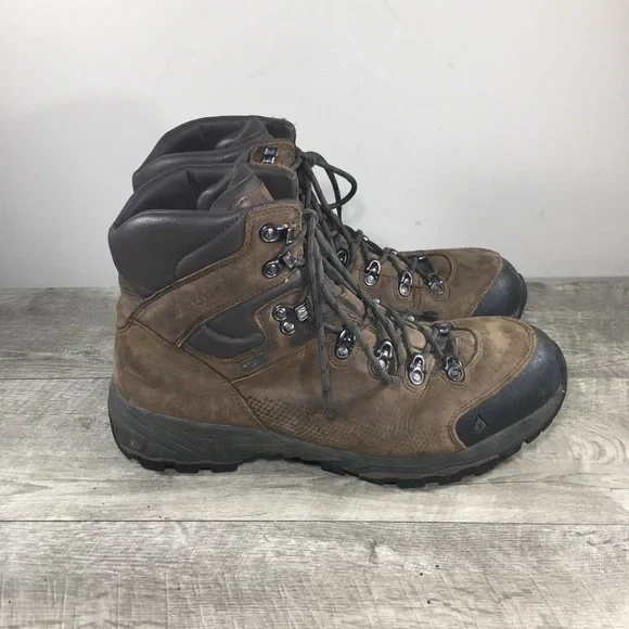 Vasque 7160 St. Elias Leather Work Waterproof GTX Hiking Mens Mid Boots Size 12