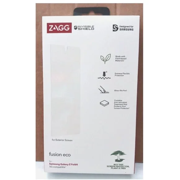 ZAGG Fusion Eco Exterior Display Screen Protector for Samsung Galaxy Z Fold4