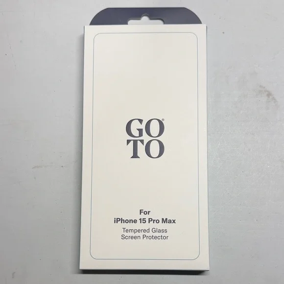Go-To Screen Protector for iPhone 15 Pro Max - White