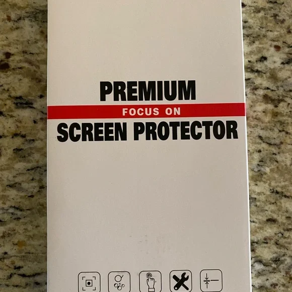 Premium Screen Protector - White For Samsung Galaxy Z Flip 5 Brand New Unopened