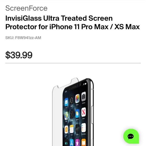 Belkin InvisiGlass Ultra Screen Protector for iPhone - Transparent
