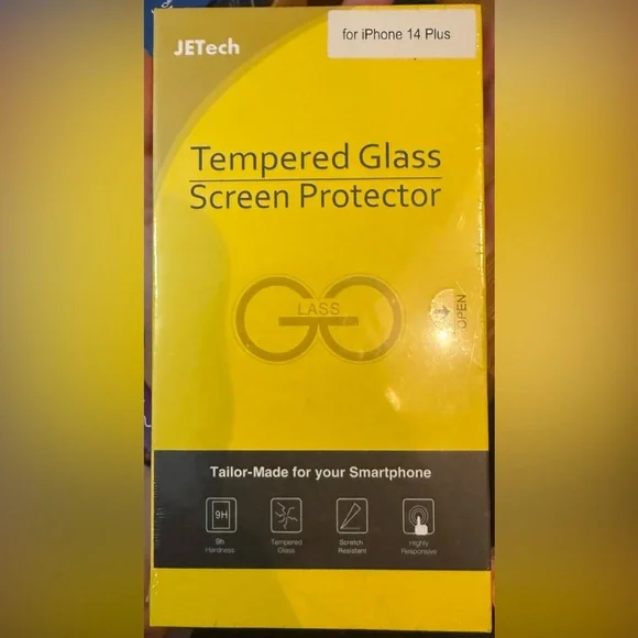 Tempered Glass Screen Protector for iPhone 14 Plus
