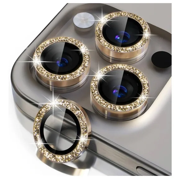 Gold Camera Lens Protector - iPhone 14 / iPhone 14 Pro Max