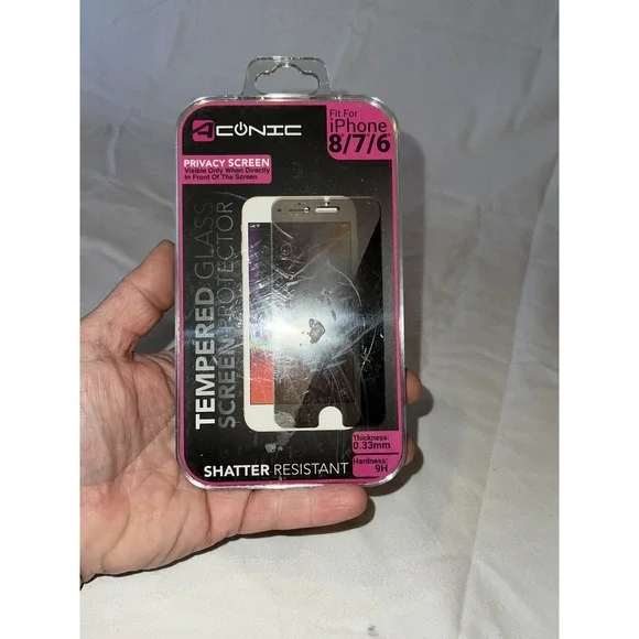 ACONIC Tempered Glass Screen Protector for IPhone 8 / 7 / 6