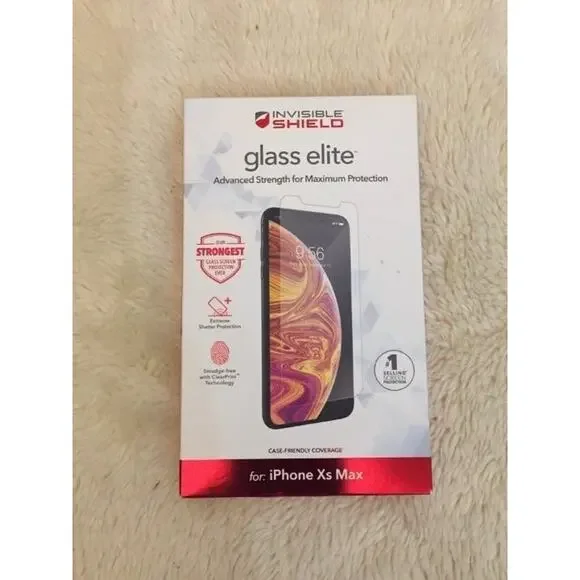 ZAGG Apple iPhone XS Max InvisibleShield Glass+ Screen Protector