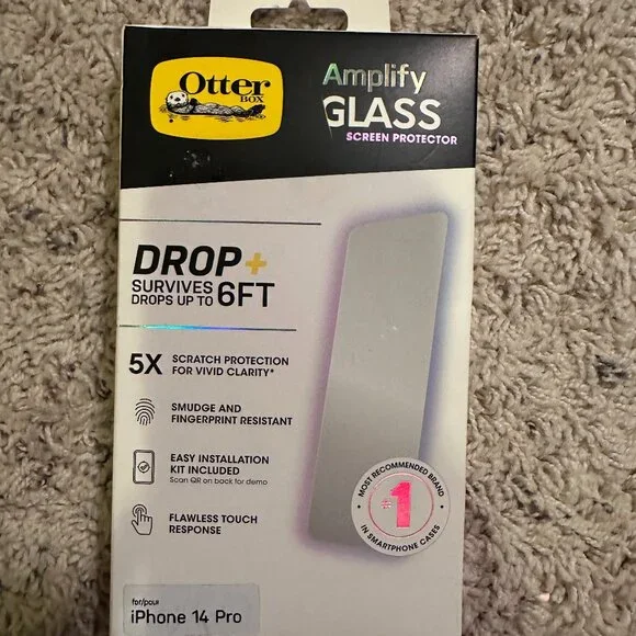 Otterbox Amplify Glass Screen Protector - IPhone 14 Pro - New