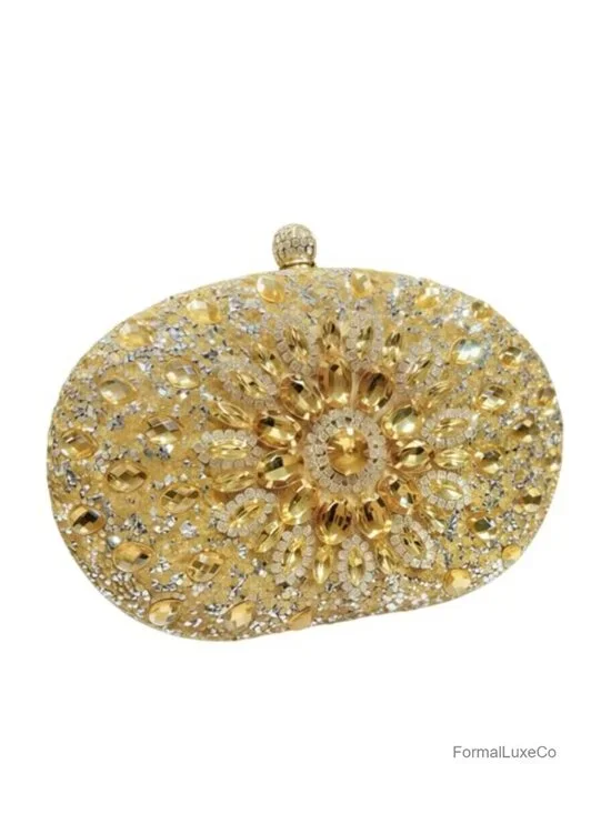 Sparkling Evening Clutch with Adjustable Strap