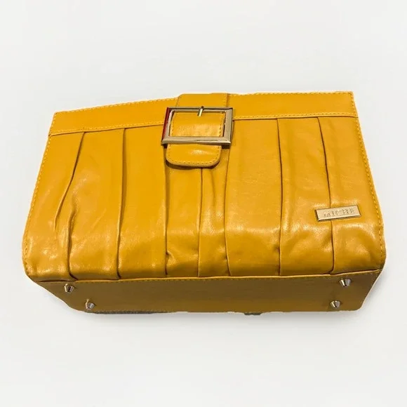 Miche Classic Magnetic Purse Shell Only She'll‎ Vivian Mustard Yellow Medium EUC