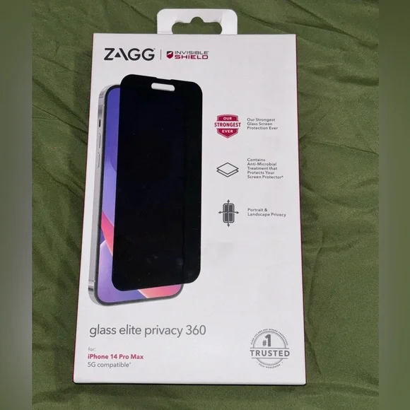Zagg IPhone 14 Pro Max Privacy Protector Screen