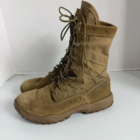 Belleville C320 Combat Boots Mens 6 W Tan Military Tactical Vibram USA