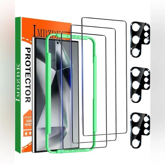 3 Pack Screen Protector for Samsung Galaxy S24 Ultra -brand new
