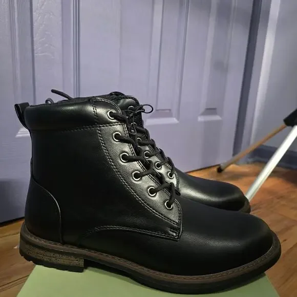 Goodfellow & Co Men's Black Jeffrey Boots Size 8 NWT